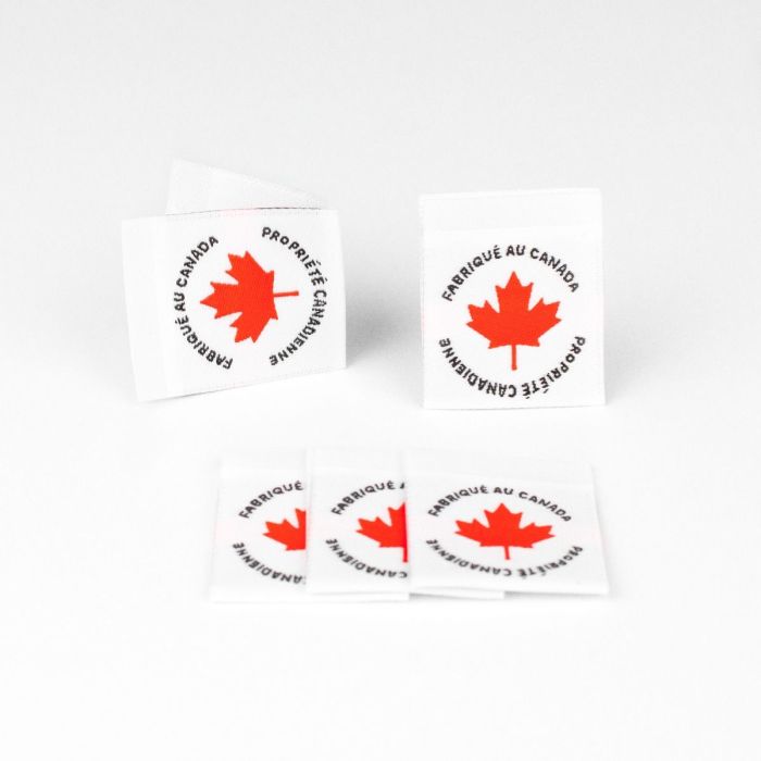Made in labels Canada Dutch Label Shop US