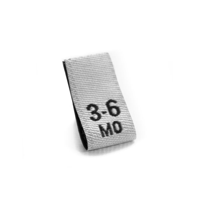 Größenetiketten Baby - Weiss main product photo